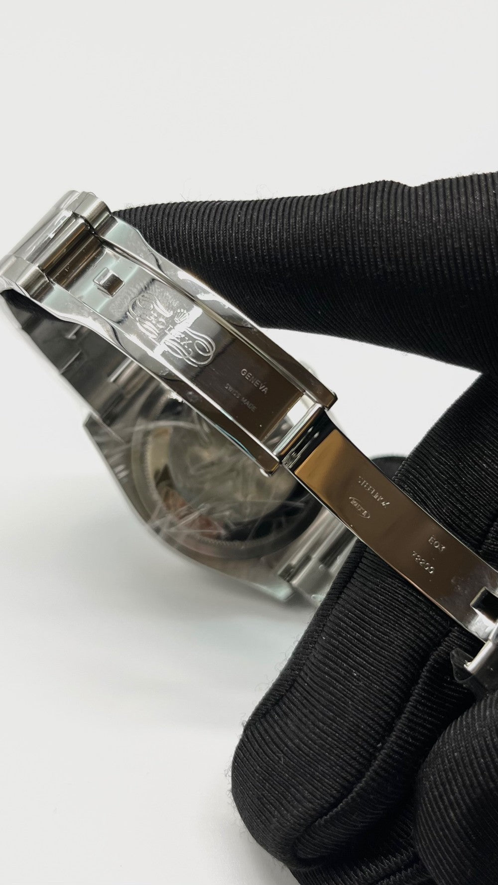 Preowned. Rolex DJ Roman Black Dial 36mm Oyster 2008|5690