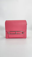 Brand New. Hermes Roulis 18 Rose Azalee. BHA455UP|3862