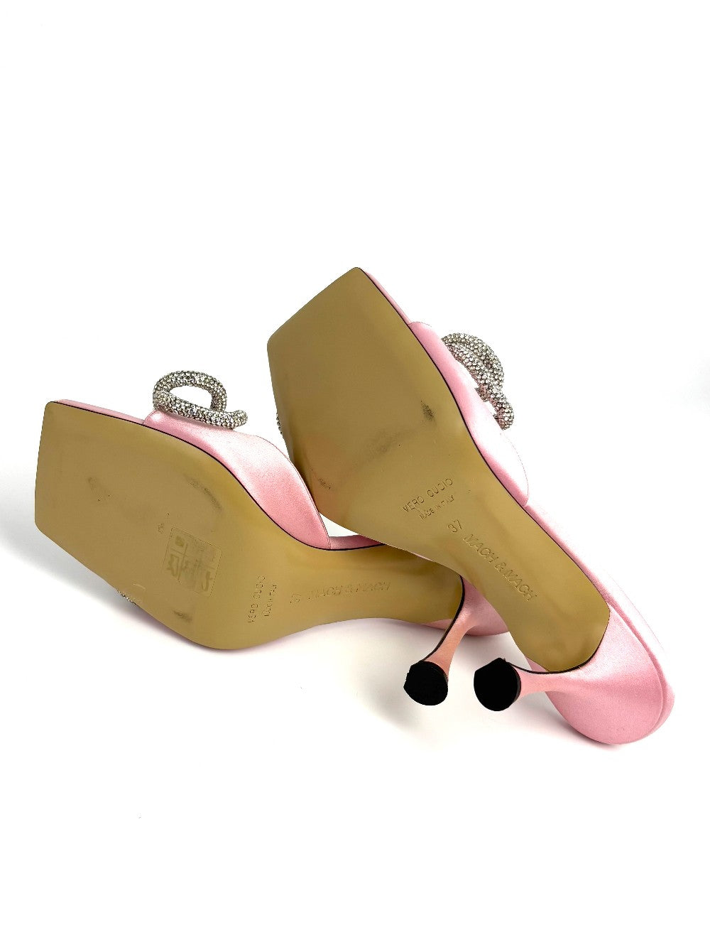 Brand New. Mach&mach Low Heel Pink. 37|8633