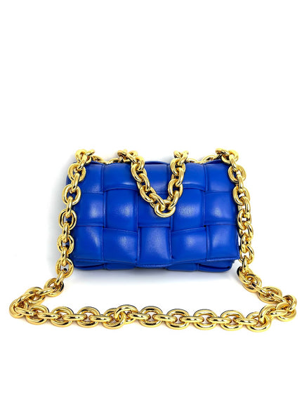 Brand New. Bottega Chain Cassette Royal Blue|11767