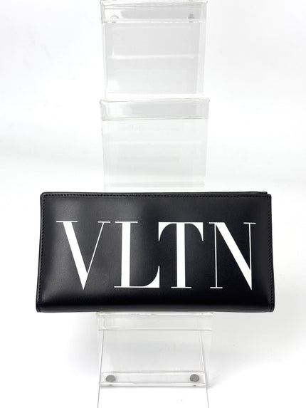 Preowned. Valentino Long Wallet Black|6592
