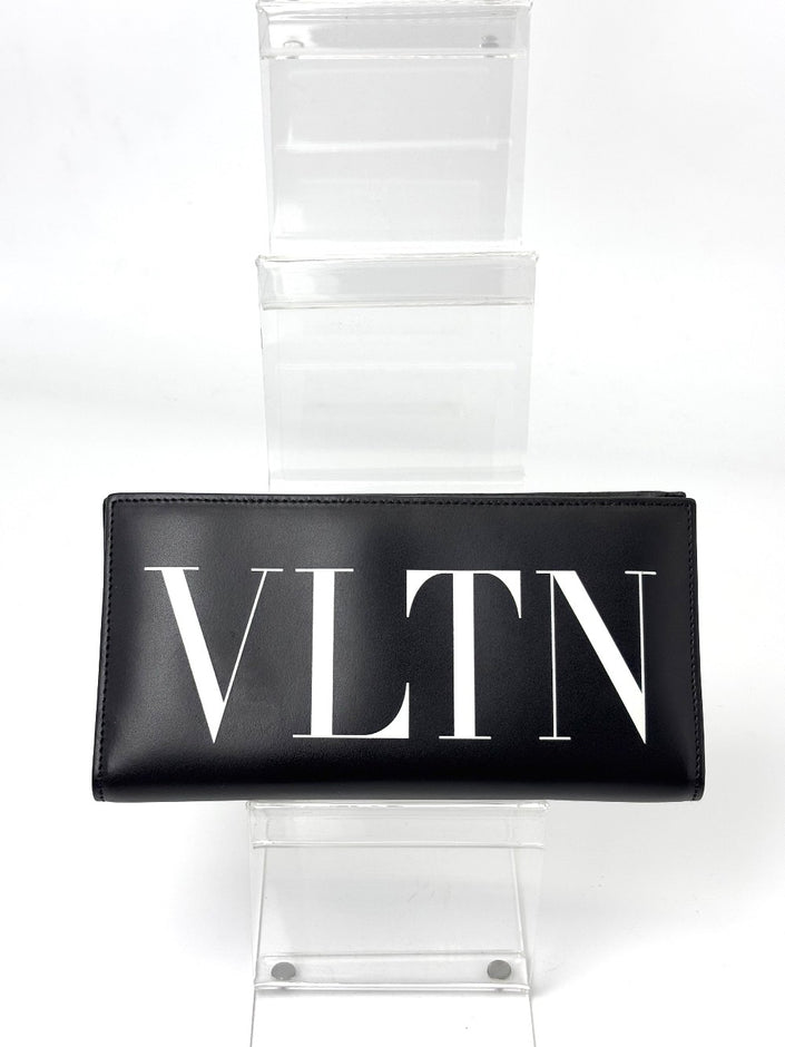 Preowned. Valentino Long Wallet Black|6592