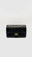 Like New. Chanel Reissue Mini Rectangular Flap Black Calfskin GHW. 23542620|16432