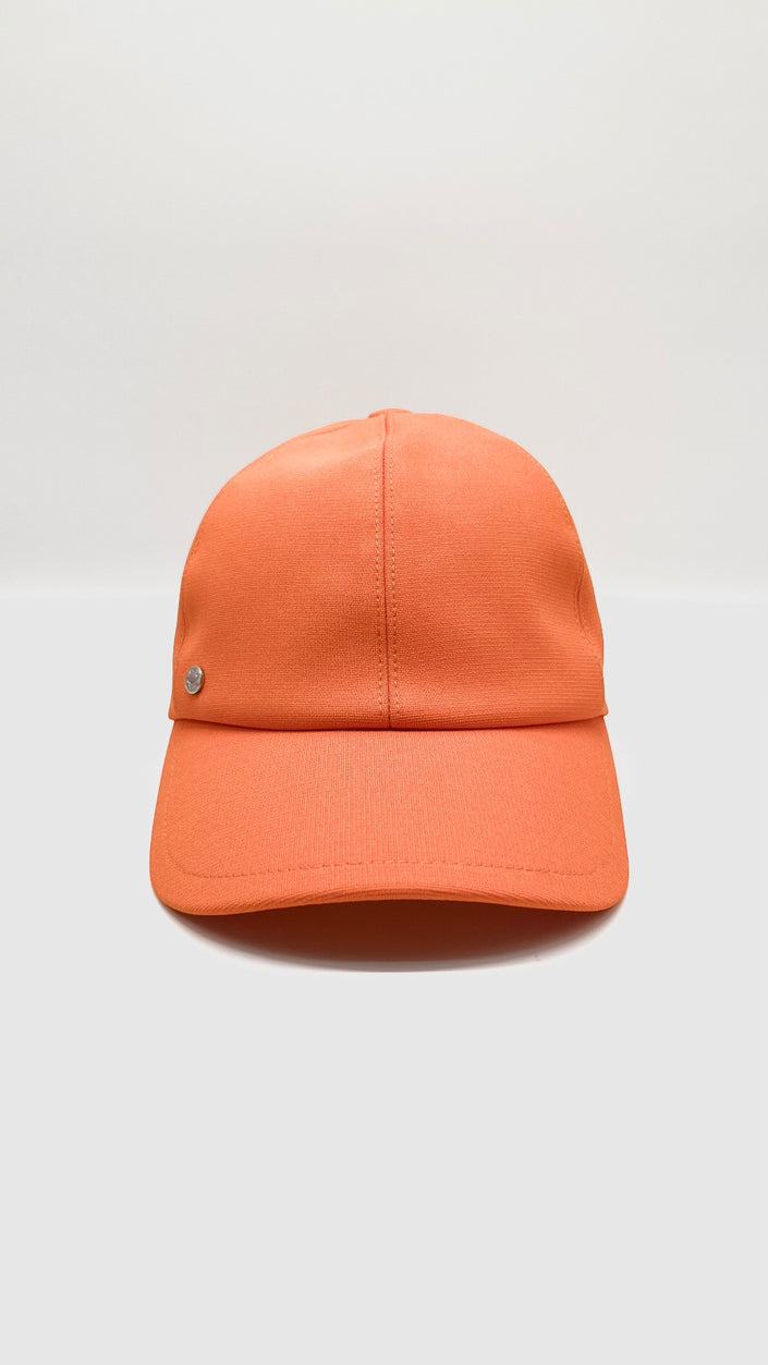 Brand New. Hermes Serena Baseball Cap Orange. 60|7940