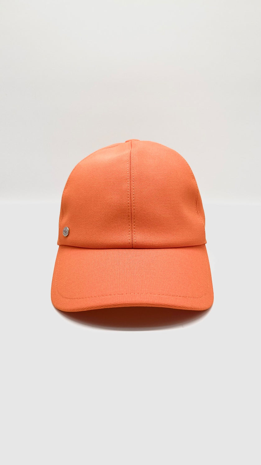 Brand New. Hermes Serena Baseball Cap Orange. 60|7940