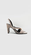 Brand New. Hermes Glamour Heels Suede Rose Porcelaine. 37.5|11339