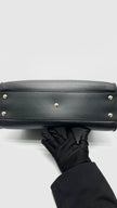 Preowned. Fendi Peekaboo Regular Black GHW|15655