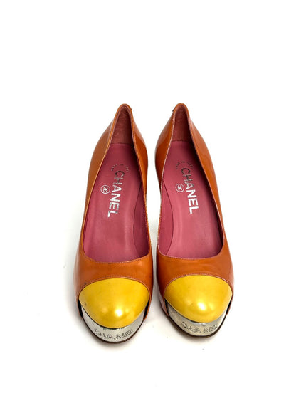 Like New. Chanel Heels. 35.5|10750