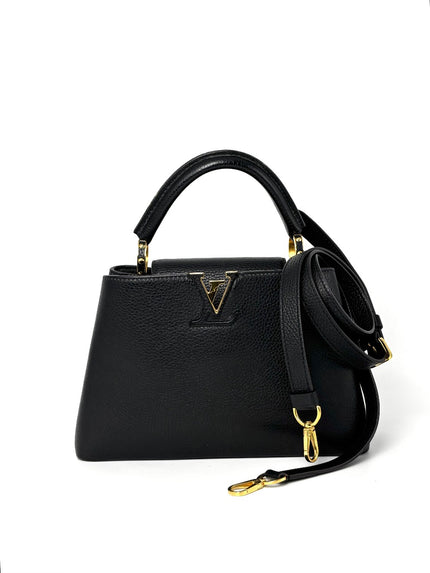 Preowned. LV Capucines BB Black GHW. SP1117|9550