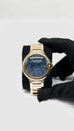Preowned. Cartier Ballon Bleu Blue Dial Full RG 2023 9 lINKS|11509