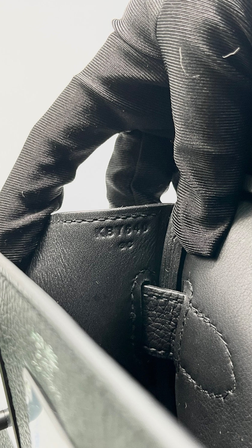 Brand New. Hermes Hac A Dos So Black Togo. KBY640GC|7973