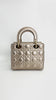Preowned. Lady Dior Small Bronze GHW|4385