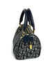 Preowned. Dior Trotter Navy Blue Canvas. CP0070|12386