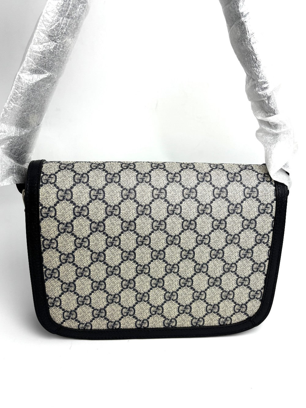 Brand New. Gucci Horsebit 1995 Small Shoulder Bag GG Supreme Canvas|12903