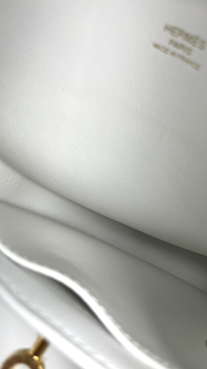 Brand New. Hermes Mini Jypsiere Mushroom. BBY973WB|3876