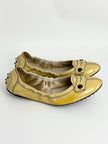 Preowned. Tods Dolls Shoes Yellow. 39|12839