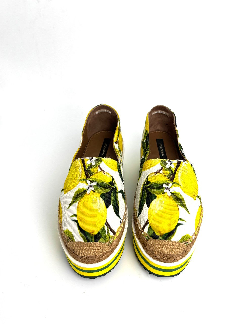 Brand New. D&G Espadrilles Yellow. 36|12153