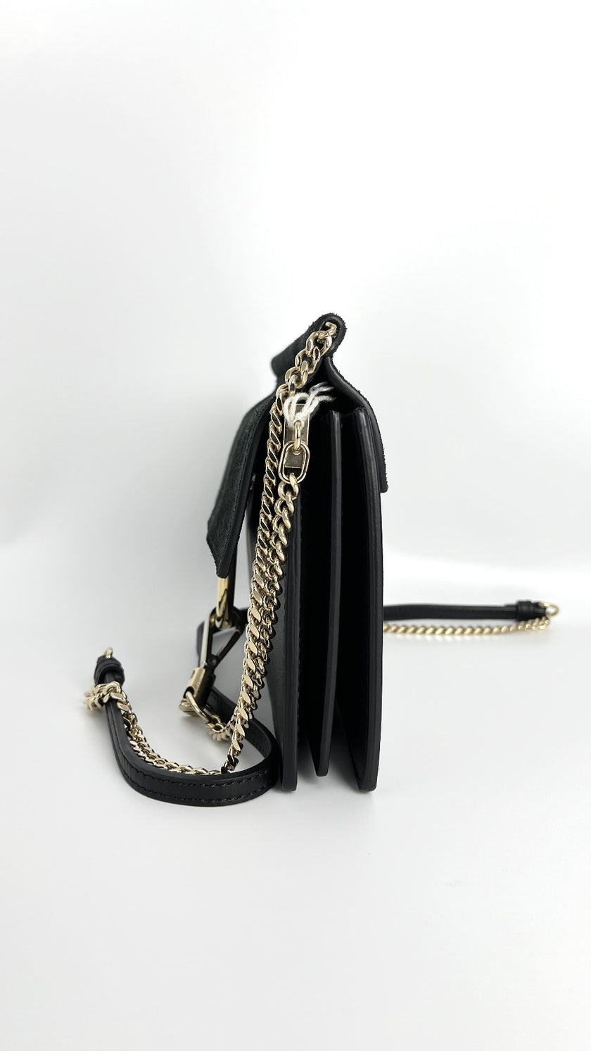 Preowned. Chloe Faye Small Black|4641