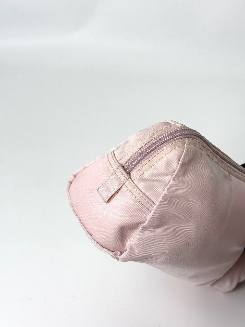 Like New. Prada Re- Nylon Pouch Pink|6119