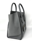 Preowned. Celine Mini Luggage Gray. FGA0152|9502
