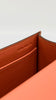 Preowned. Hermes Geta Orange Chevre PHW. UPU009NI|10210