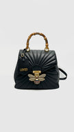 Preowned. Gucci Queen Margaret Bamboo Backpack|15668
