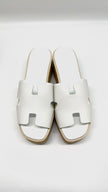Brand New. Hermes Eze White. 37|10411