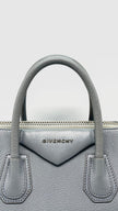 Preowned. Givenchy Antigona Medium Gray SHW. MPB0195|15437
