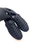 Like New. Bottega Intrecciato Loafers Black. 39.5|17423