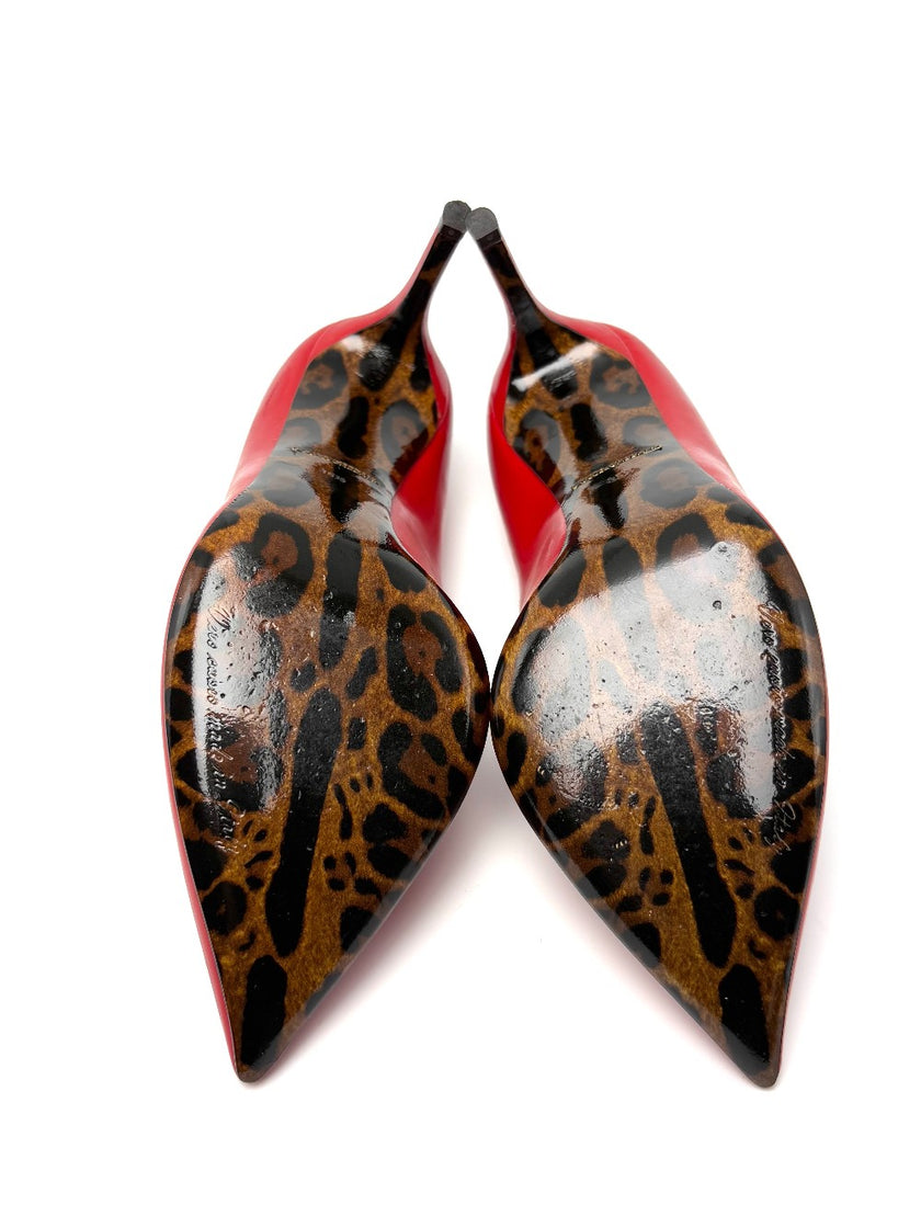 Brand New. D&G Heels Patent Red. 35.5|8106