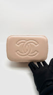Like New. Chanel Large Vanity Pouch Caviar Pink GHW. KTCAAX24|15817