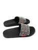 Unused. Gucci Slides W/Crystal Black. 35|7588