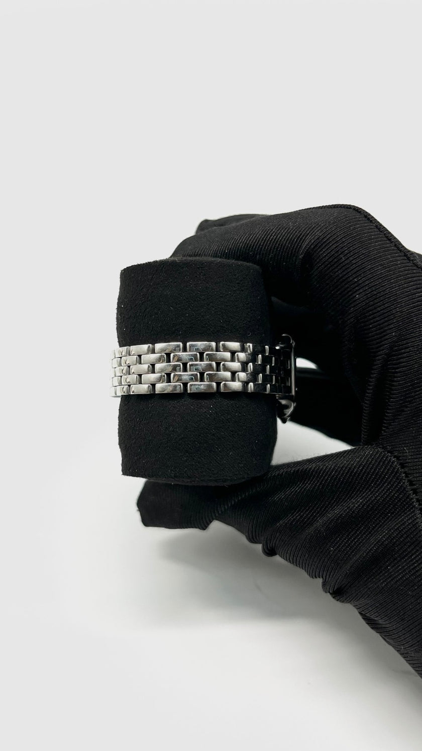 Preowned. Cartier Mini Panthere White Dial Roman All Steel 2001|10922