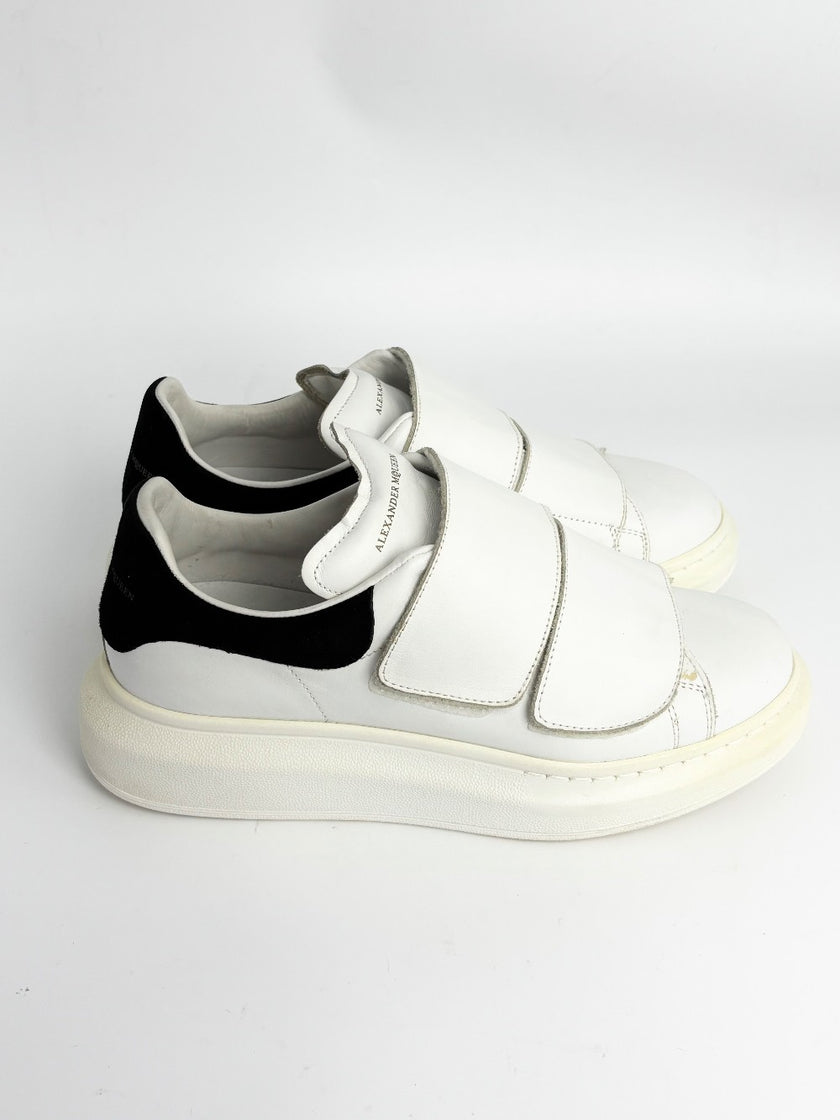 Preowned. Alexander Mcqueen Sneakers White/Black. 38.5|12798