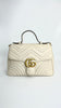 Like New. Gucci Top Handle Sling White. 498110-204991|4483