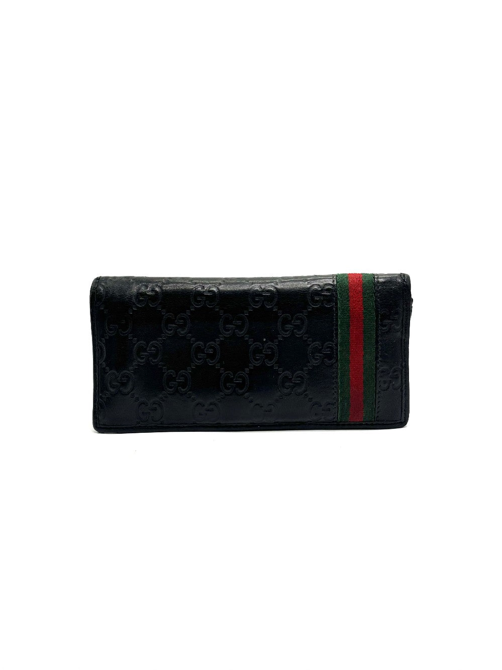 Preowned. Gucci Guccissima Long Wallet Leather|16972