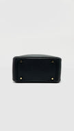 Preowned. Hermes Mini Lindy Clemence Black GHW. YCT599CZ|10312