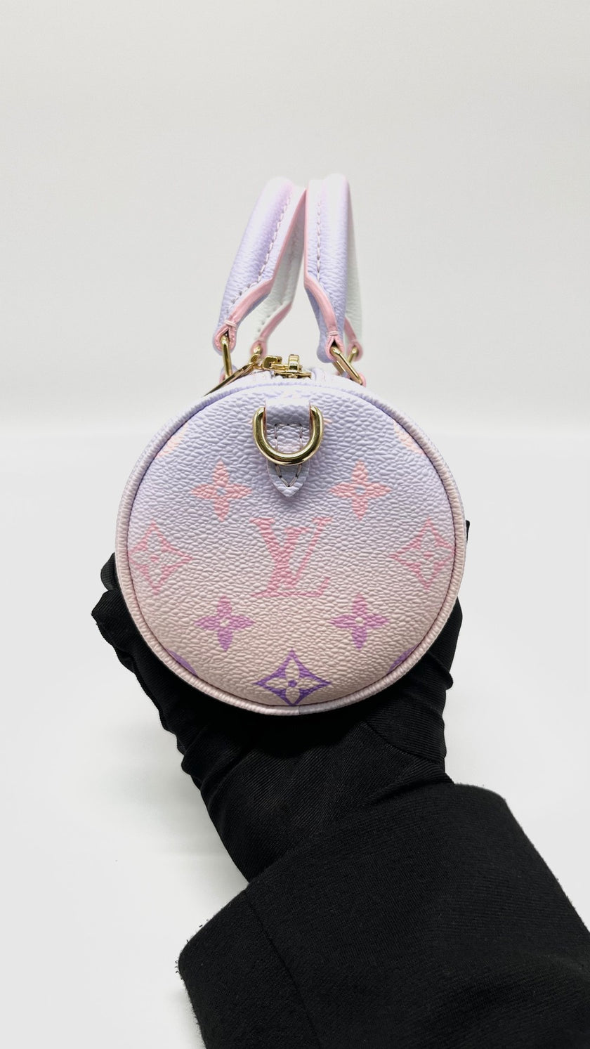 Unused. LV Papillon BB Sunrise Pastel. MCHIP|10328