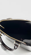 Preowned. LV Alma PM Amarante Monogram Venis Burgundy GHW. FL0181|14750