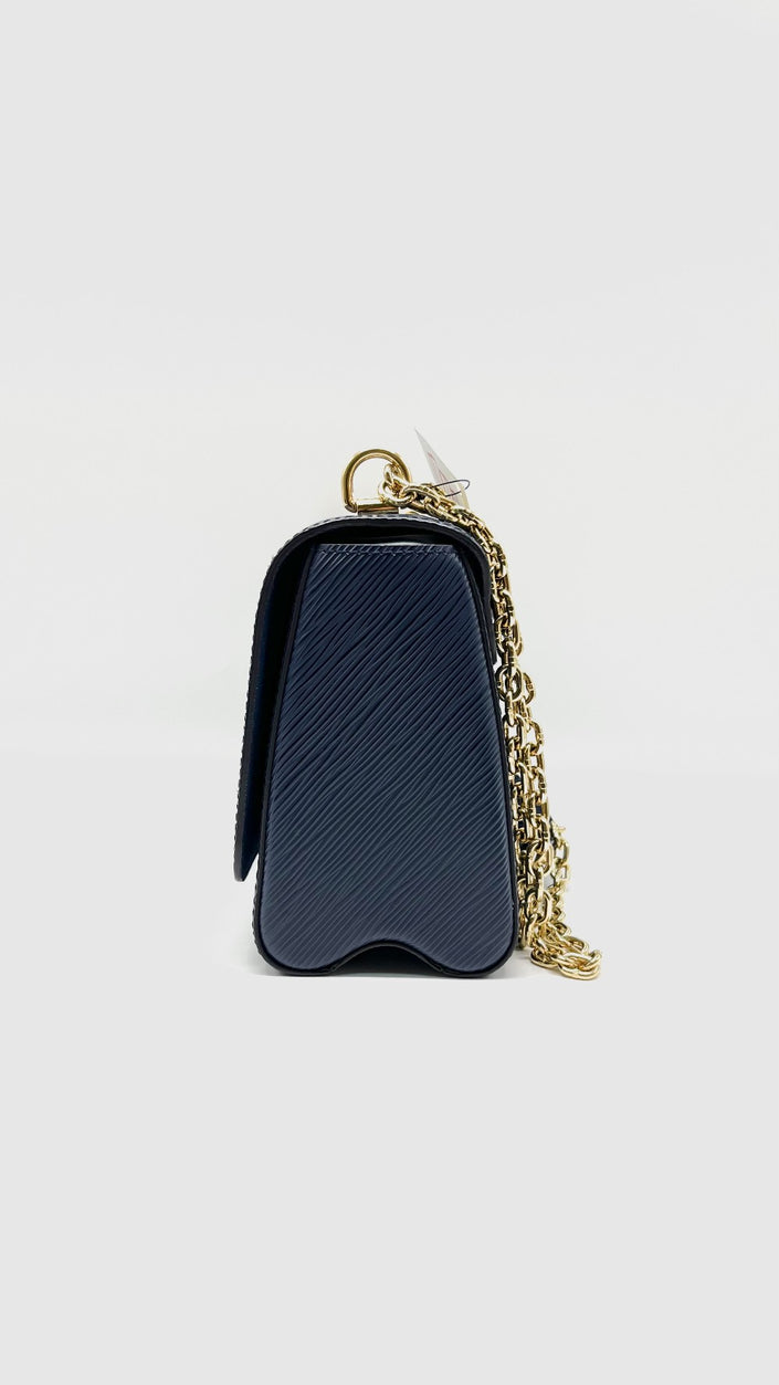 Unused LV Twist Epi MM Indigo. FL4138|9896