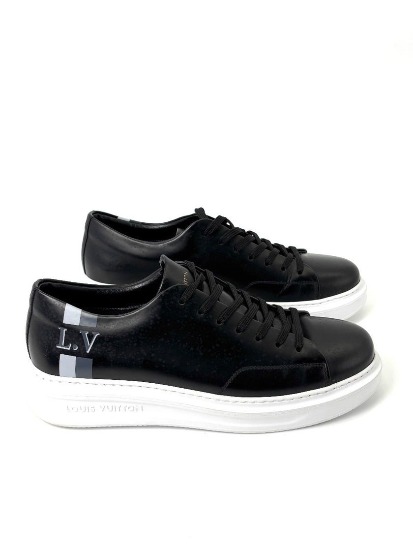 Unused. LV Sneakers Black For Men. 37|7370