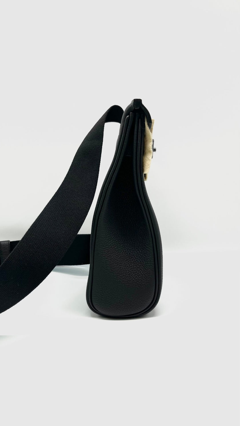 Brand New. Hermes Hac A Dos So Black Togo. KBY640GC|7969