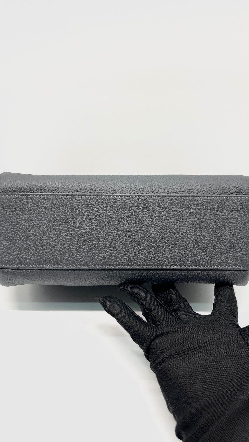 Brand New. Hermes Kelly Messenger Gris Mysty PHW. KMS918IM|14245