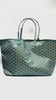 Brand New. Goyard St. Louis PM Metallic Green. CHN020248|11421
