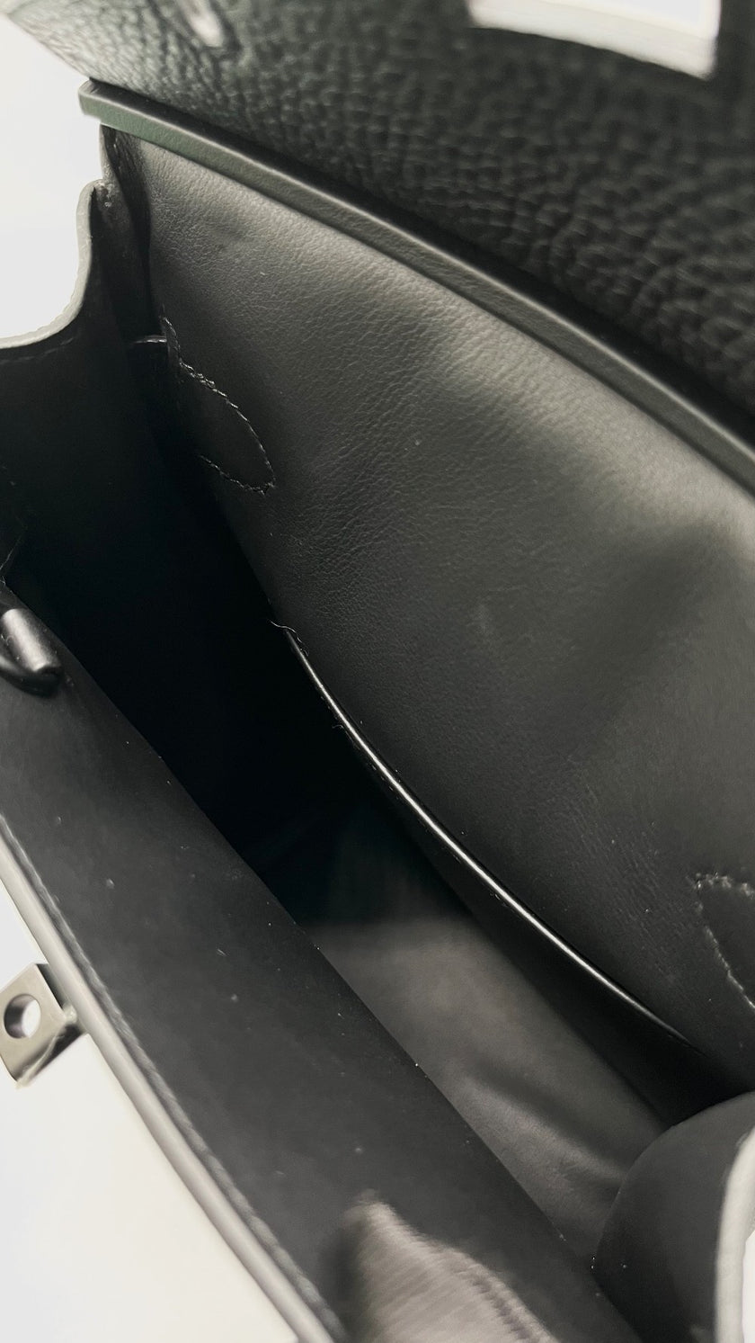 Brand New. Hermes Hac A Dos So Black Togo. KBY640GC|7972