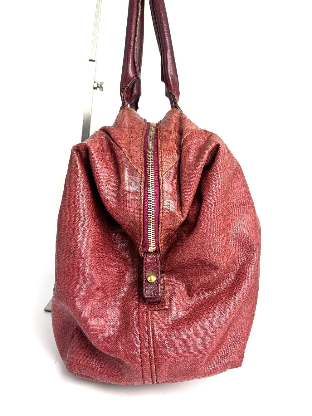 Preowned. YSL Easy Tote Red|11862