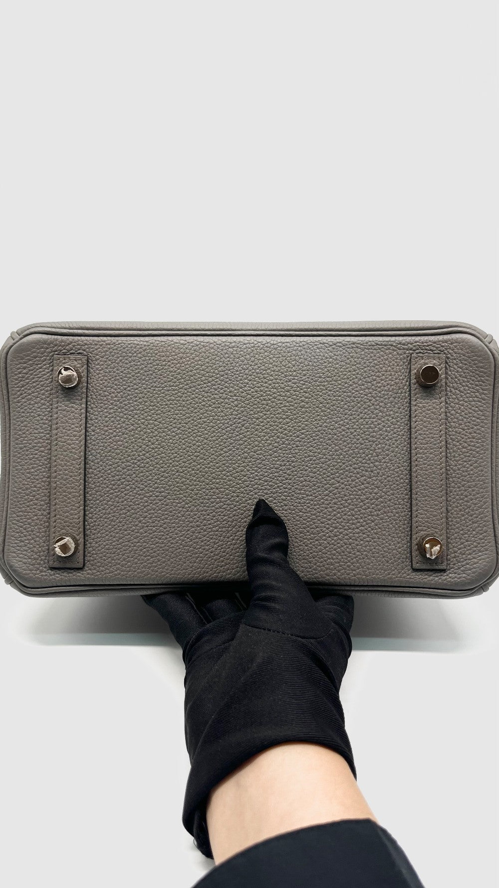 Brand New. Hermes Birkin 25 Etain Togo GHW. DPY837WM|14130