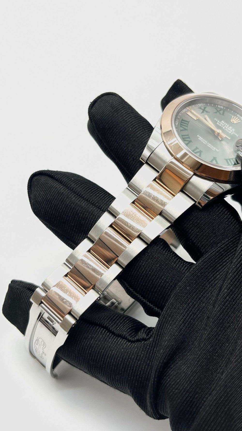 Like New. Rolex Datejust Wimbledon RG/Steel Oyster Bracelet 41MM 2020|16317