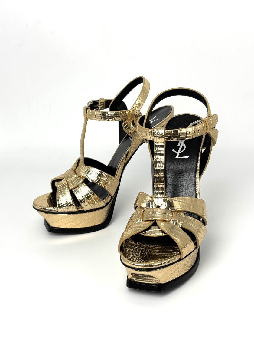 Brand New. YSL Tribute Gold. 36.5|8995