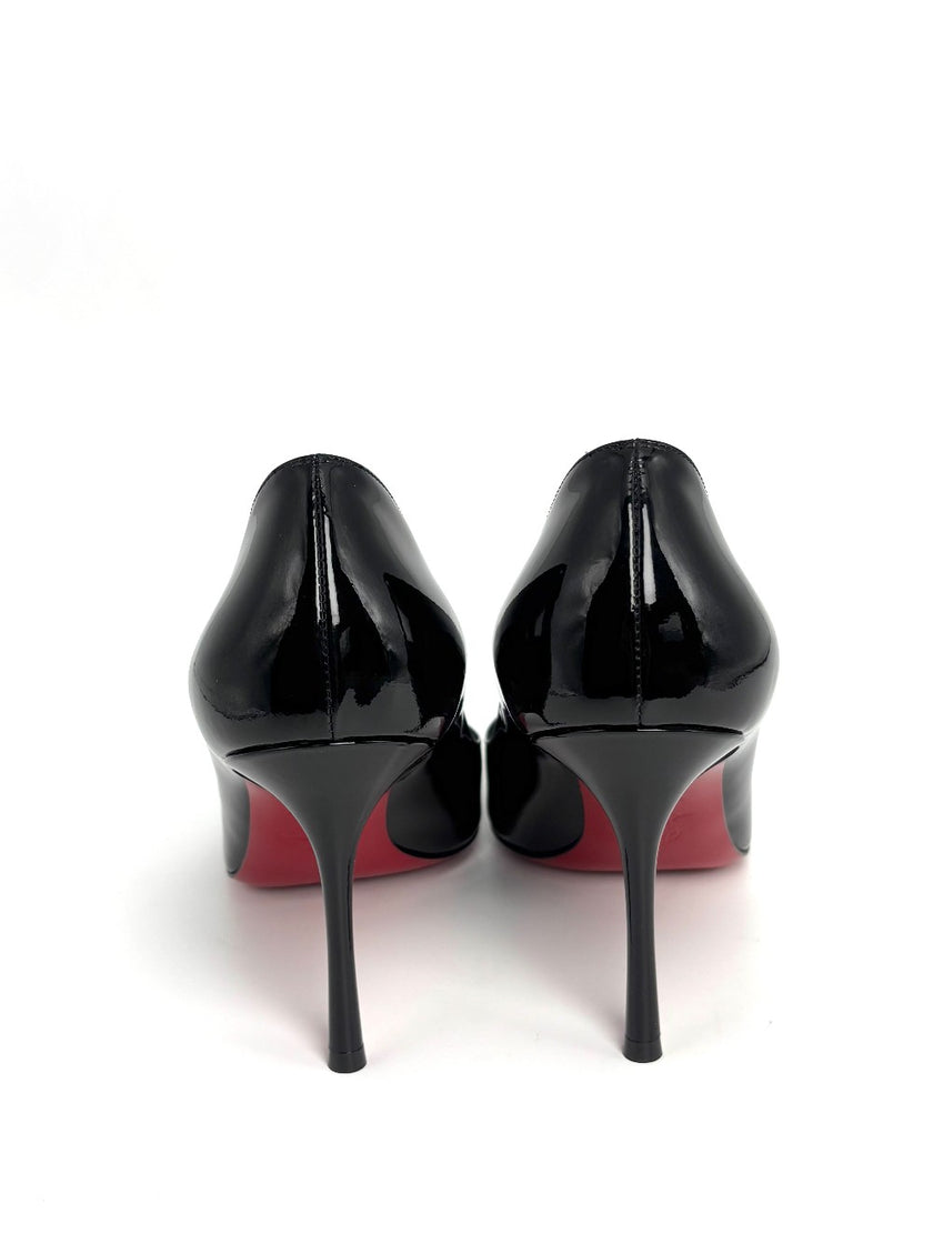 Brand New. Louboutin Pumps Patent Black. 40|8378